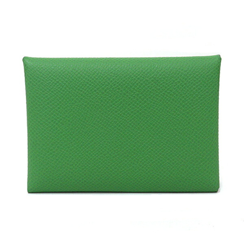 Hermes Calvi Duo Card Case/Coin Case, Veau Epsom Leather, B Stamp (2023 produ...